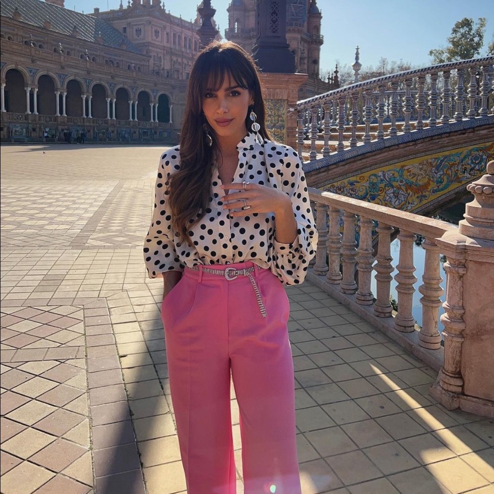 Last 🔥Zara wide leg menswear pants - Picture 12 of 16